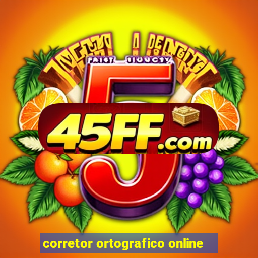 corretor ortografico online